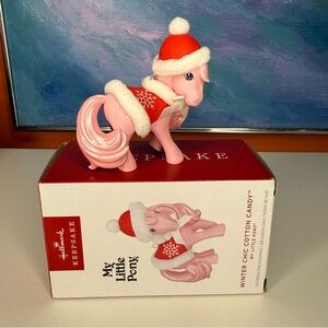 My Little Pony Hallmark Keepsake Ornament 2024 Winter Chic Cotton Candy Christma